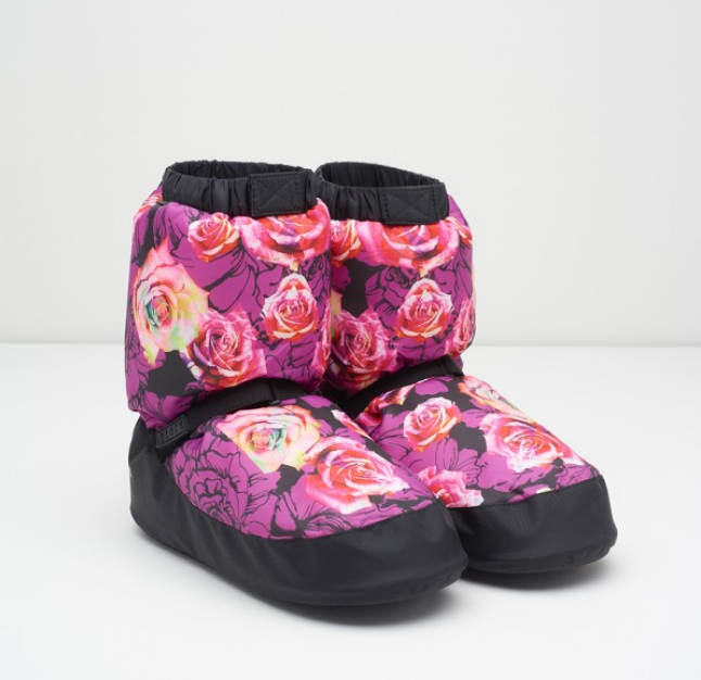 Printed Warm Up Booties